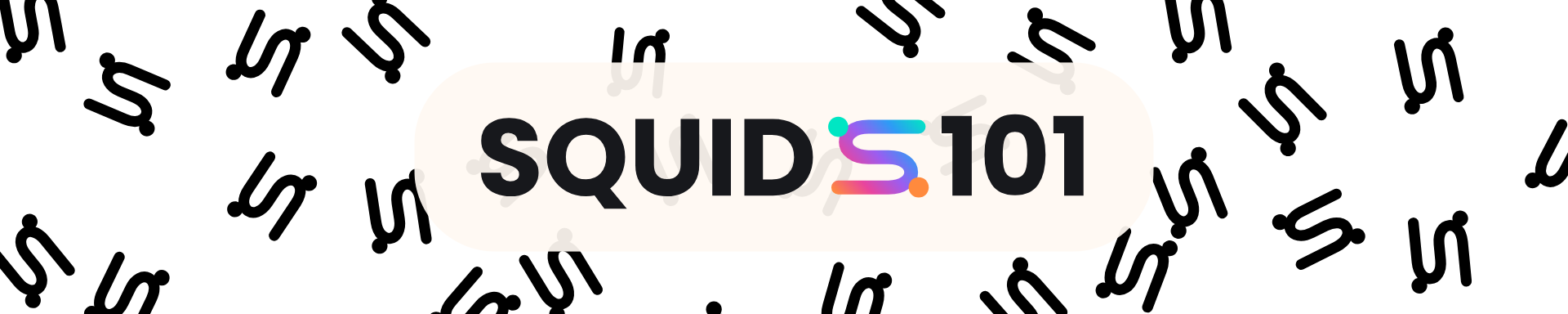The SQUIDS101 wordmark